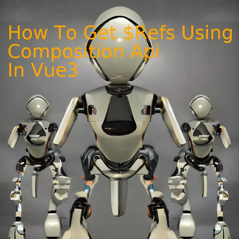 How To Get $Refs Using Composition Api In Vue3